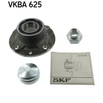 Roulement de roue arrière SKF VKBA 625