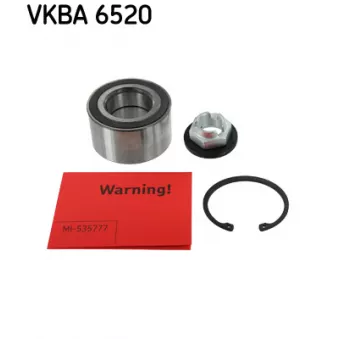 Roulement de roue avant SKF VKBA 6520