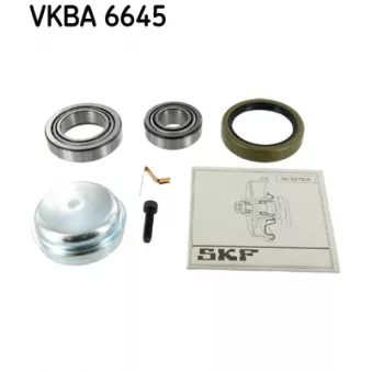 Roulement de roue avant SKF VKBA 6645
