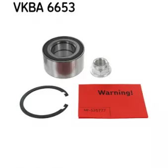 Roulement de roue avant SKF VKBA 6653