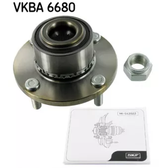 Roulement de roue avant SKF VKBA 6680