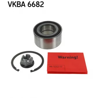 Roulement de roue avant SKF VKBA 6682