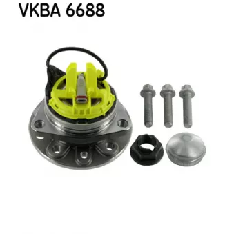 Roulement de roue avant SKF VKBA 6688