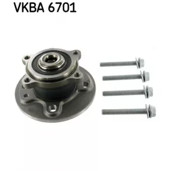 Roulement de roue arrière SKF VKBA 6701