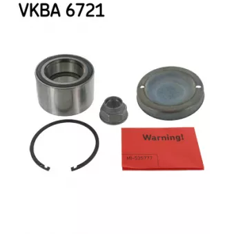 Roulement de roue avant SKF VKBA 6721