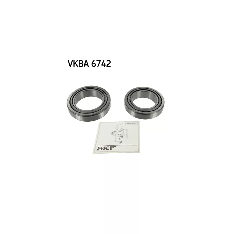 Roulement de roue arrière SKF VKBA 6742