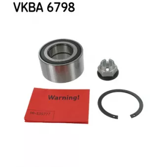 Roulement de roue avant SKF VKBA 6798