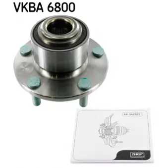 Roulement de roue avant SKF VKBA 6800