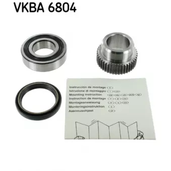 Roulement de roue arrière SKF VKBA 6804