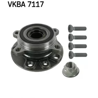 Roulement de roue arrière SKF VKBA 7117