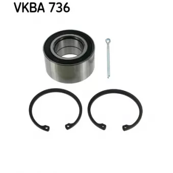 Roulement de roue avant SKF VKBA 736