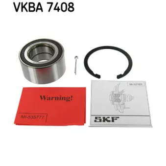 Roulement de roue avant SKF VKBA 7408