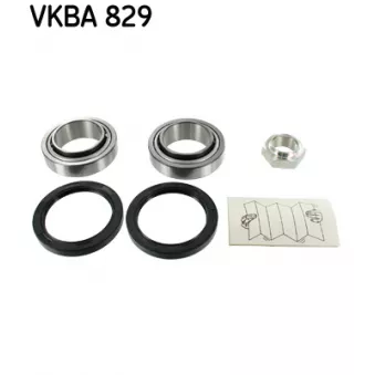 Roulement de roue avant SKF VKBA 829