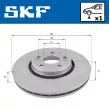 Jeu de 2 disques de frein avant SKF VKBD 80338 V1 - Visuel 2