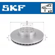 Jeu de 2 disques de frein avant SKF VKBD 80382 V2 - Visuel 2
