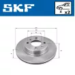 Jeu de 2 disques de frein avant SKF VKBD 80397 V2 - Visuel 2