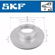 Jeu de 2 disques de frein avant SKF VKBD 80403 V2 - Visuel 2
