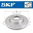 Jeu de 2 disques de frein avant SKF VKBD 80422 V1 - Visuel 2