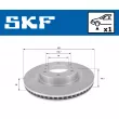 Jeu de 2 disques de frein avant SKF VKBD 80433 V1 - Visuel 2