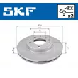 Jeu de 2 disques de frein avant SKF VKBD 80527 V2 - Visuel 2