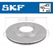 Jeu de 2 disques de frein avant SKF VKBD 80569 V2 - Visuel 2