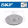 Jeu de 2 disques de frein avant SKF VKBD 80607 V1 - Visuel 2
