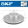 Jeu de 2 disques de frein avant SKF VKBD 80697 V1 - Visuel 2
