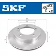 Jeu de 2 disques de frein avant SKF VKBD 80707 V2 - Visuel 2