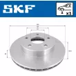 Jeu de 2 disques de frein avant SKF VKBD 80727 V1 - Visuel 2