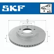Jeu de 2 disques de frein avant SKF VKBD 80739 V1 - Visuel 2