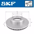 Jeu de 2 disques de frein avant SKF VKBD 80749 V1 - Visuel 2
