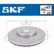 Jeu de 2 disques de frein avant SKF VKBD 80786 V1 - Visuel 2