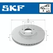Jeu de 2 disques de frein avant SKF VKBD 81092 V1 - Visuel 2