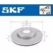 Jeu de 2 disques de frein avant SKF VKBD 81119 V2 - Visuel 2