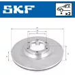 Jeu de 2 disques de frein avant SKF VKBD 81126 V2 - Visuel 2