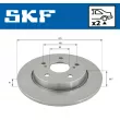 Jeu de 2 disques de frein arrière SKF VKBD 90330 S2 - Visuel 2