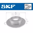 Jeu de 2 disques de frein arrière SKF VKBD 90352 S2 - Visuel 2