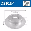 Jeu de 2 disques de frein arrière SKF VKBD 90368 S2 - Visuel 2