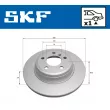 Jeu de 2 disques de frein arrière SKF VKBD 90465 V1 - Visuel 2