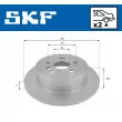 Jeu de 2 disques de frein arrière SKF VKBD 90473 S2 - Visuel 2