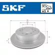 Jeu de 2 disques de frein arrière SKF VKBD 90502 V1 - Visuel 2