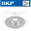 Jeu de 2 disques de frein arrière SKF VKBD 90509 S2 - Visuel 2