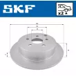 Jeu de 2 disques de frein arrière SKF VKBD 90531 S2 - Visuel 2
