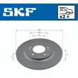 Jeu de 2 disques de frein arrière SKF VKBD 90542 S2 - Visuel 2