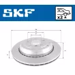 Jeu de 2 disques de frein arrière SKF VKBD 90599 V2 - Visuel 2