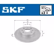 Jeu de 2 disques de frein arrière SKF VKBD 90705 S2 - Visuel 2