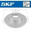 Jeu de 2 disques de frein arrière SKF VKBD 90720 S2 - Visuel 2