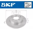 Jeu de 2 disques de frein arrière SKF VKBD 90740 S2 - Visuel 2