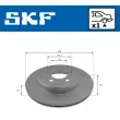 Jeu de 2 disques de frein arrière SKF VKBD 90768 V1 - Visuel 2