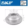 Jeu de 2 disques de frein arrière SKF VKBD 90850 V2 - Visuel 2